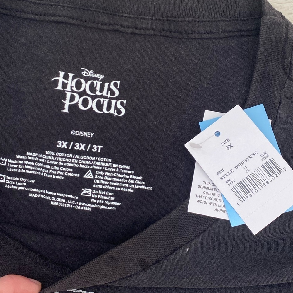 NWT Hocus Pocus graphic t-shirt 3XL - Picture 5 of 6
